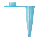 Microtubo Cap 0 5ml Graduado Azul Pp Autoclavável Pct 100