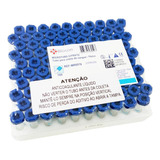 Microtubo Coleta Com Citrato De Sódio 0 5 Ml 100 Unidades