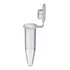 Microtubo De Centrifugação Transparente 1 5ml Pct 500un