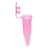 Microtubo Flaconete Conico 1 0 Int 1 5 Ext 1000unid Rosa