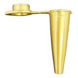 Microtubo Flaconete Tipo Capsula 0 78ml Dourado C 1 000unds