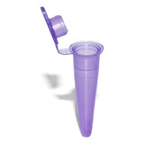 Microtubo Modelo Flaconete Cônico 0 38ml Pc 1000 Un Lilás