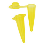 Microtubo Pino Epp 0 65ml Cor Amarelo C 1 000 Unidade