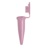 Microtubo Tipo Flaconete Cônico 0 4ml pc 1000 Un Rosa