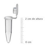 Microtubo Vol 0 2ml Tampa Lisa Neutro Pct 1000und