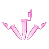 Microtubo Vol 0 2ml Tampa Lisa Rosa 1000und pct