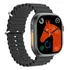 Microwear Smartwatch Ultra 9 2 2 Caixa 49mm Cinza Pulseira Preta E O Arco Cinza