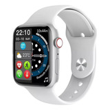 Microwear W59 Mini Relógio Smartwatch 41mm 1 74 Poleg Caixa Coral Pulseira Branco Bisel Cinza Desenho Da Pulseira Milanese