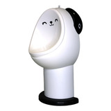 Mictorio Infantil Menino Pinico Portátil Treino Lorben Cor Branco preto Cachorrinho