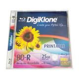 Mídia Blu ray Digiklone 25gb 4x Printable Bd r Full Hd 1080