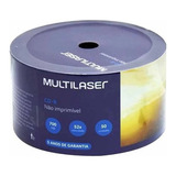 Mídia Cd r 700 Mb De 52x Com 50 Unidades Multilaser