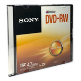 Midia Dvd-rw Sony Na Caixinha 10 Unidades
