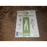 Mídia Física Cd Wii Fit Plus E Manual Da Wii Balance Board