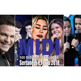 Midis Playbacks P teclado Sertanejo E Forró Envio Grátis