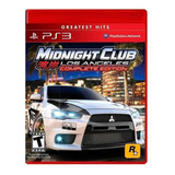 Midnight Club: Los Angeles Complete Edition Rockstar Games Ps3 Físico