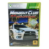 Midnight Club Los Angeles Xbox 360 Físico Game De Corrida