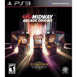 Midway Arcade Origins Original Ps3 Lacrado