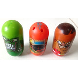 Mighty Beanz - Mosse - 99 Boxing / 70 Raptor / 605 Cameleon