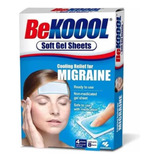 Migraine Be Koool Folhas De Gel Alivio Dores De Cabeça