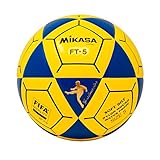 Mikasa Bola De Futebol Ft5 Goal Master, Azul/amarelo, Tamanho 5