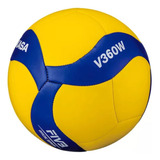 Mikasa V360w Bola De Voleibol Amarelo E Azul
