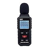 Milageto Medidor De Ruído Profissional Medidor De Nível De Som Digital Medidor De Decibéis De Medição De Ruído Digital De 30 130dB Para Escritório