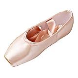 Milageto Sapatilhas De Balé Para Mulheres Pointe Ballet De Dança Sapatilhas De Balé Para Com Alças Sapatos De Dança Para Dançar Desempenho Treinamento Ordinári 36