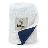 Mileva Store Cobertor Pet Cachorro Gato Dupla Face Coberdrom Macio Sherpa Cor Azul marinho