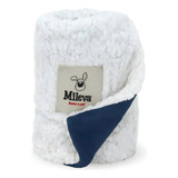 Mileva Store Cobertor Pet Cachorro Gato Dupla Face Coberdrom Macio Sherpa Cor Azul marinho