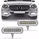 Milha Strobo Safetycar Slin 16 Leds Branca Farol Par