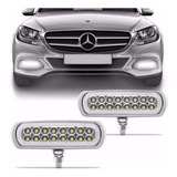 Milha Strobo Safetycar Slin 16 Leds Farol Luz Branca Par