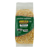 Milho Pipoca Tipo 1 Orgânica Zero Gorduras Alto Vácuo Ecobio 500g