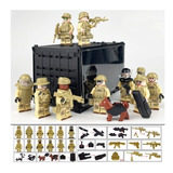 Militar Mini Figuras Soldado Joguete equipamento