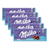 Milka Bubbly Alpine Milk 90gr Kit Com 5 450-gramas