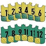 MILLUR Pacote Com 12 Pinnies Numerados Reversíveis Colete De Dupla Face Para Futebol E Basquete Camisetas De Treino Em Equipe