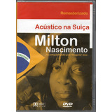 Milton Nascimento Dvd Acústico Na Suíça Novo Lacrado