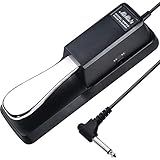 MIMIDI Pedal De Sustentação Para Teclado Yamaha- Roland- Casio- Korg- Behringer- Moog - Pedal Universal De Piano