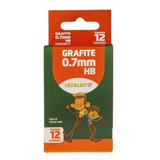 Mina De Grafite 0 7 Mm Hb Para Lapiseira Com 12 Unidades