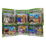 Minecraft My World Personagens