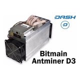 Mineradora Bitmain Antminer D3 Com Fonte Apw3    Dash X11