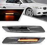 Mingrui Test 2 Peças Âmbar F10 LED Dynamic Sequential Blink Side Marker Light Para BMW Série 5 F10-F11 2011 2012 2013 Luzes Indicadoras De Seta