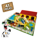 Minha Fazenda 41 Peças C Animais 0230 Nig Brinquedos