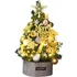 Mini Árvore De Natal Criptografada 60 Cm, Decorações Navais