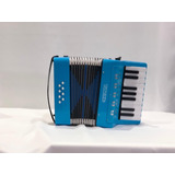 Mini Acordeon Infantil Sanfona Turbinho Gaita