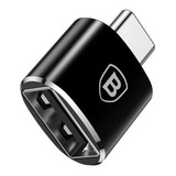 Mini Adaptador Baseus Tipo c Otg Para Usb Fêmea