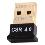 Mini Adaptador Bluetooth Usb Csr 4
