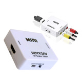 Mini Adaptador Conector Hdmi Para Tv Rca Av Vídeo Antigo