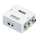 Mini Adaptador Conversor De HDMI Para Video Composto 3 RCA Av M6628