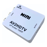 Mini Adaptador Conversor De Sinal Av2 Em Hdtv Hd Projetor