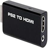 Mini Adaptador Conversor De Vídeo PS2 Para HDMI Com Saída De áudio De 3 5 Mm Para Console De Jogos Playstation 2 480p Monitor De TV HDMI 1080p Playstation 2 Ps2 Para Hdmi Jair H Melo 